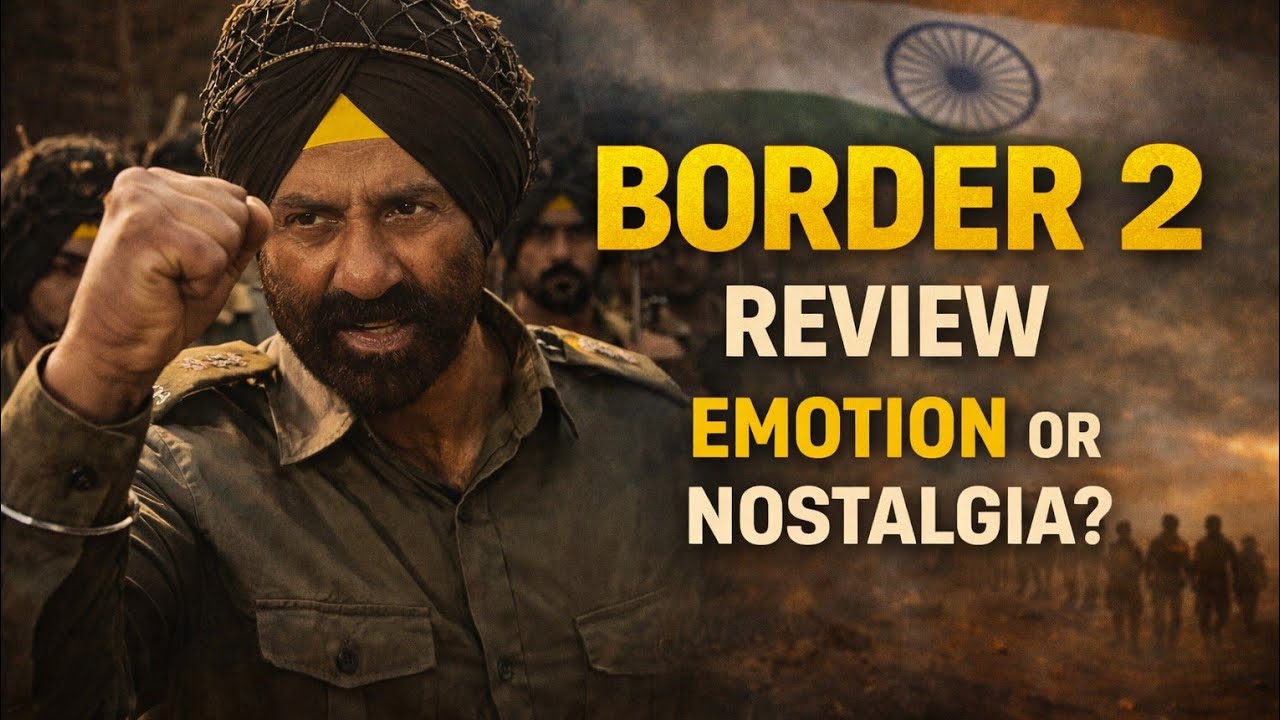 Border 2 Movie Review | Sunny Deol Returns with Emotion & Bravery 🇮🇳 | Honest Review