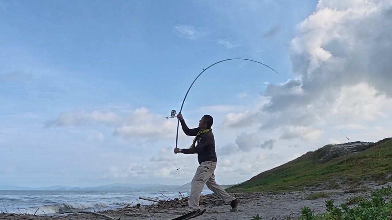 憧れの吹上浜でフルキャスト！鱚はボコボコ釣れるけど寄生虫だらけで衝撃⁉錦江湾と吹上浜で鱚の投げ釣り！
