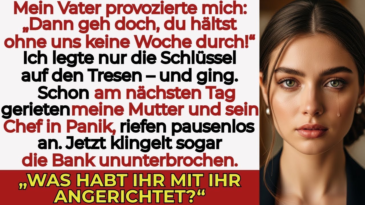Mein Vater sagte, ich würde ohne Familie scheitern — am nächsten Tag verlor er 200 Mio. $.