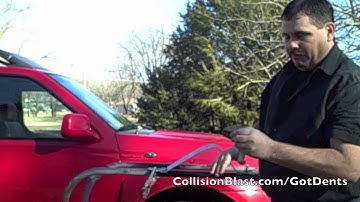 Hammer and Dolly Techniques - Basic Hand Tools For Hammer and Dolly Dent Repair - Auto Body Work