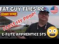 I LOST MY PROP!! E-Flite Apprentice STS by Fat Guy Flies RC