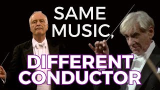 Same symphony, different conductor: a comparison (Brahms 4, Carlos Kleiber vs Leonard Bernstein)