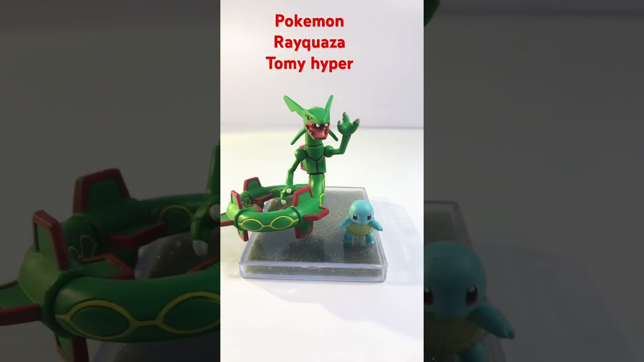 Pokemon figure | Rayquaza | Tomy hyper 