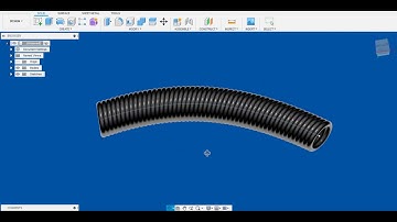 Hose pipe modelling fusion360
