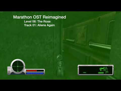 "Aliens Again" Marathon OST RePfhorged (Fan made OST) w/Gameplay - Max Repka