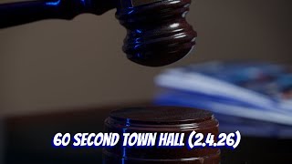 60 Sec  Town Hall 2 4 26