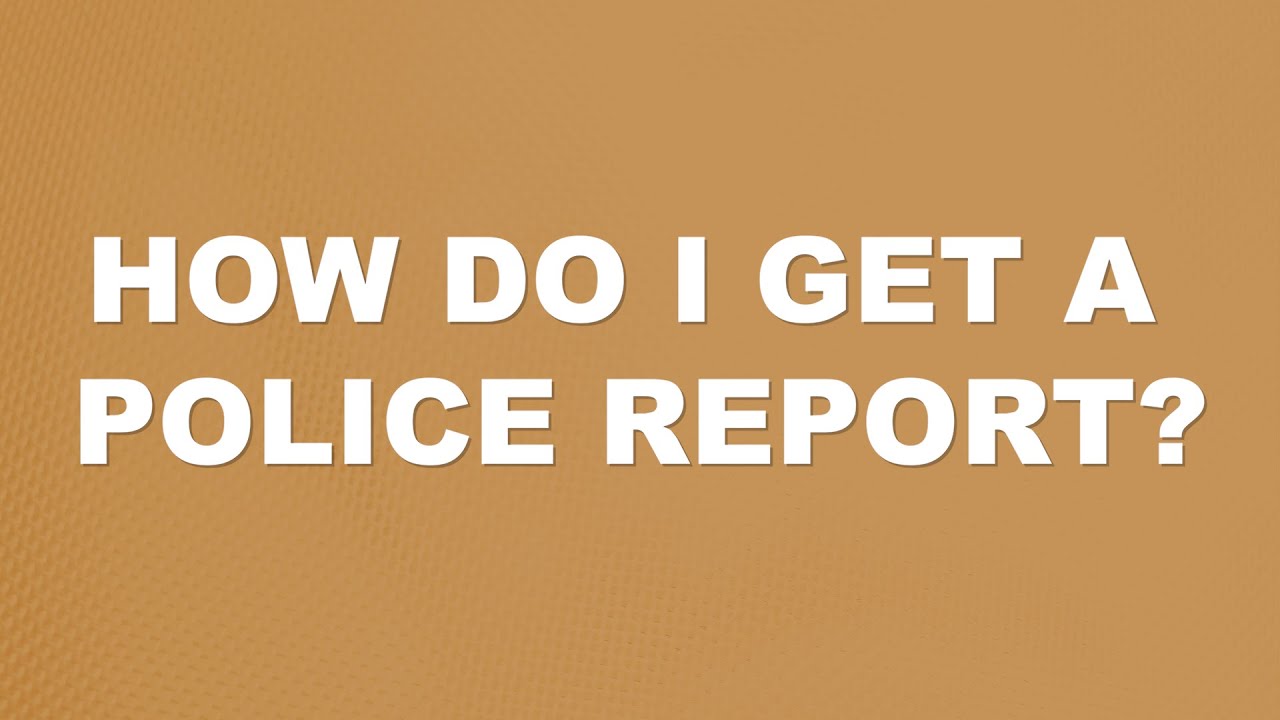 How Do I Get A Police Report Garry Salomon Esq YouTube how-do-i-get-a-police-report-garry-salomon-esq-youtube