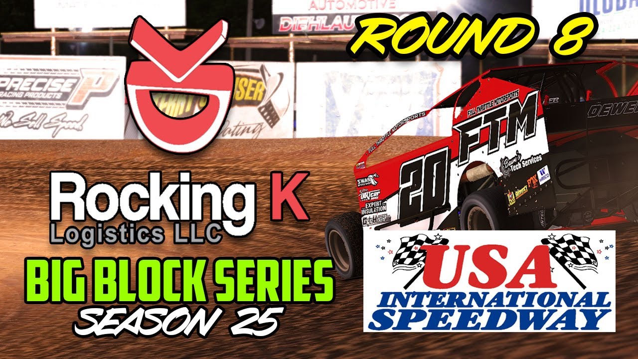 Rocking R Logistics DSRL MNT Rocking K Logistics Big Block Modified Series @ USA Speedway ...