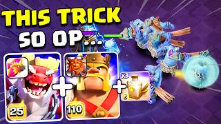 This Trick No Skill Needed in Ranked Mode!! th18 attack strategy with revive spell in Clash of Clans