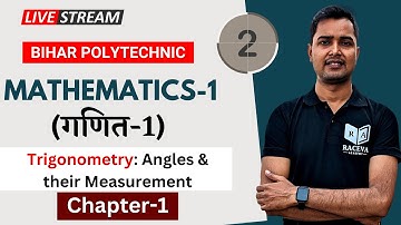 MATHEMATICS 1 CHAPTER-1 Day-2 | BIHAR POLYTECHNIC 1ST SEMESTER | #BCECE GROUP-A | #racevasemester