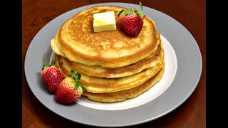 Extra Fluffy Buttermilk Pancake | Quick and Easy Breakfast