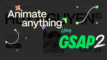 Mastering Website Animation with GSAP | Animated Web Design Tutorial
