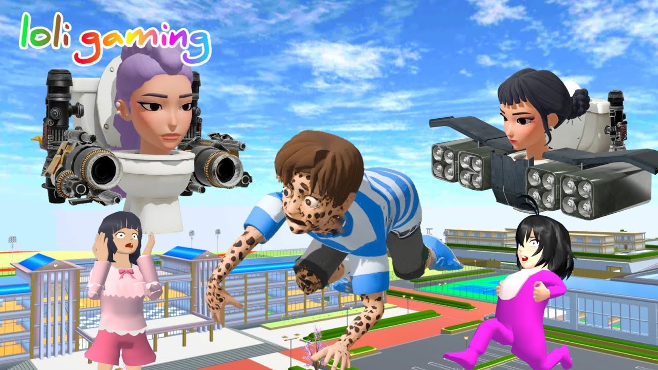 RUMI DAN ZOEY DEMON HUNTER menjadi SKIBIDI TOILET mengalahkan YUTA yang terkena TRYPOPHOBIA😱😱😱