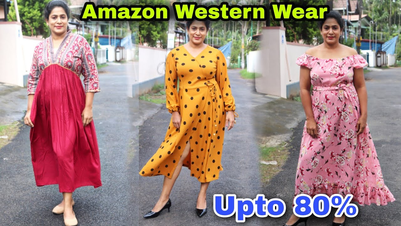 80% off  Amazon Ladies Maxi Dress /  Chiffon,Denim,Cotton,Long,Short,Kaftan,Satin,Casual & Floral