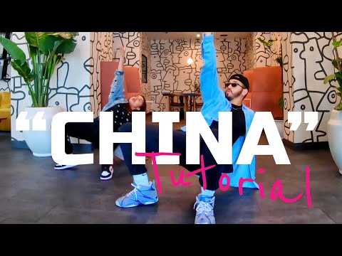 CHINA Anuel AA,  Tutorial de la coreografía oficial / Poncho Glez