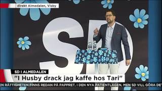 Hela Jimmie Åkessons (SD) tal i Almedalen - Nyheterna (TV4)