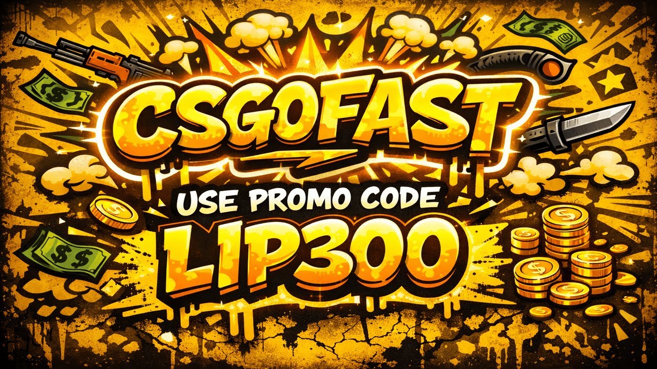 🎮 CSGOFAST Promo Code 2025 | How to Get FREE CSGO Skins (LIP300)