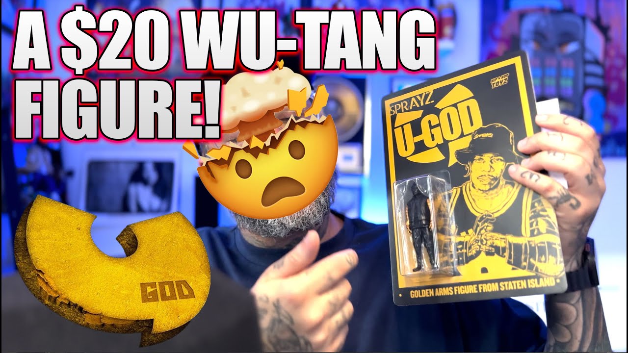 U-GOD Golden Arms Spray Edition | HIPHOPTOYS
