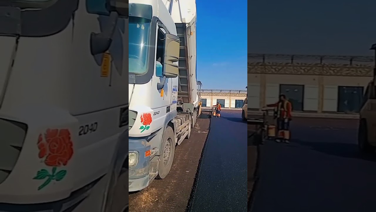 Road working model  Road work in saudi arabia 