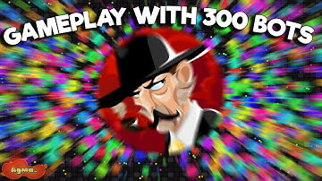 Agma.io - VS With 300 Bots! (Gameplay) Part 1