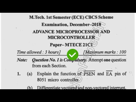 2018 Mdu MTech