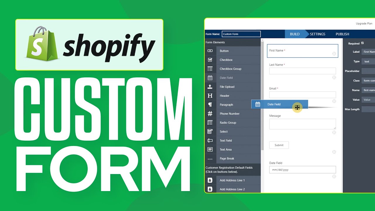 How to Integrate Custom Forms in Shopify (2024) Step by Step - YouTube