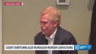 Court overturns Alex Murdaugh's murder conviction