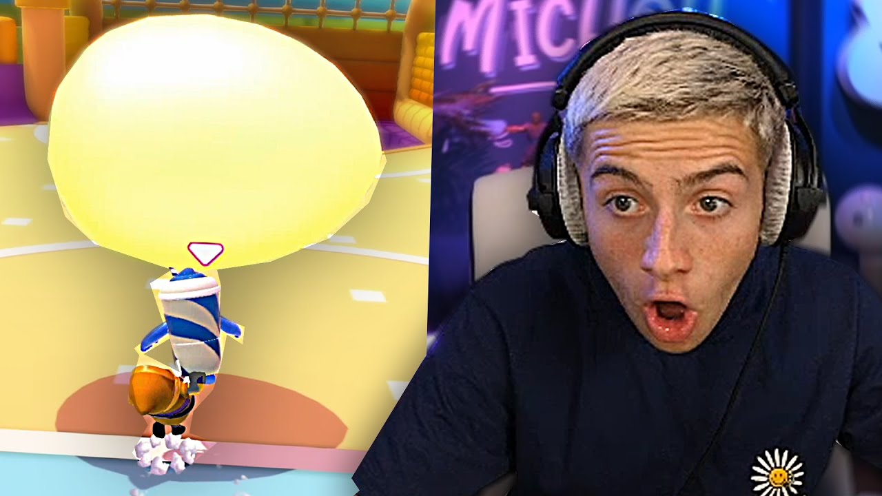 JE FAIS TOP 1 GRÂCE À L'OEUF EN OR SUR FALL GUYS ! (ma première fois)