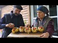 Best Potato Dish EVER - Turkish Stuffed Potato KUMPIR, Country Life Vlog