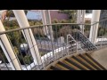 江の島サムエル・コッキング苑「 #江の島シーキャンドル 」の外階段