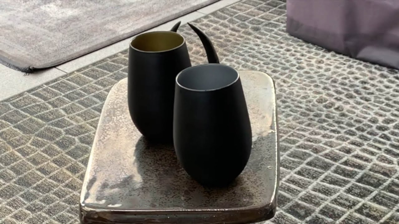 Einzigartig: Beistell-Tisch im African Style!