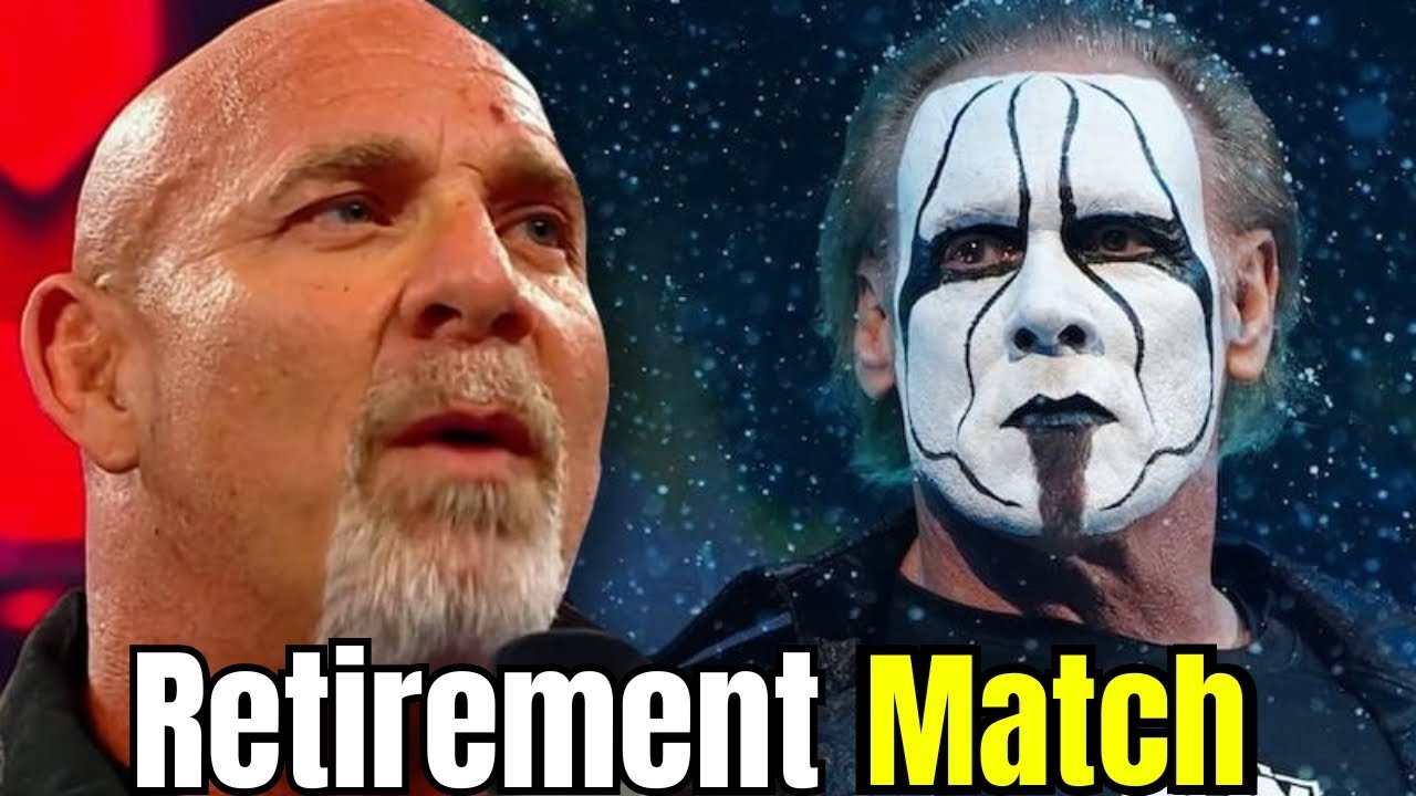Sting Retirement Match Aew Revolution || Goldberg wanted to be a part ...