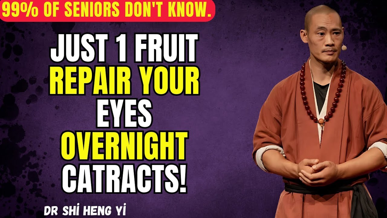 The #1 FRUIT You Should Eat Before Sleep for HEALTHY EYES – Shi Heng Yi