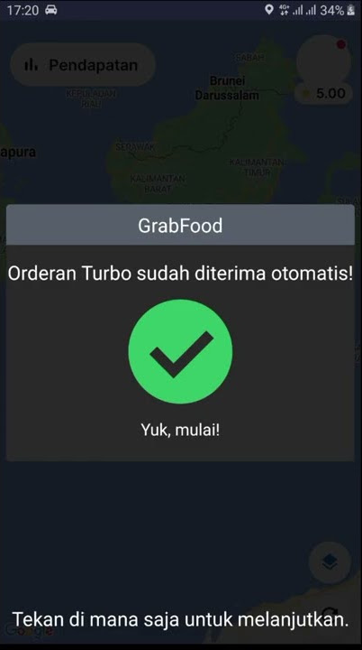 Notifikasi Ojol Gun Laser Volume Tinggi | Auto Kaget Kalau Orderan Masuk