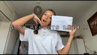 OPENING MY GCSE RESULTS 2023
