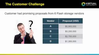 Flash storage bake off