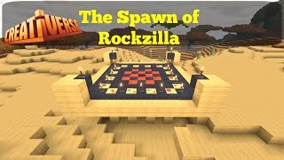 Creativerse | Building The Spawn Of Rockzilla!!! | Episode 5