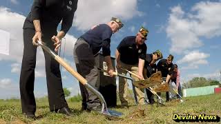Groundbreaking ceremony dedicates home for new Lytle VFW post