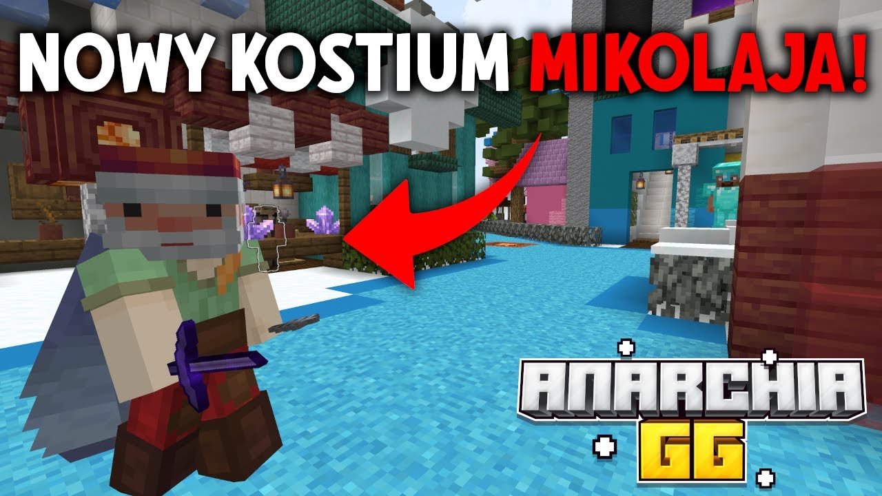 🎅Kupiłem Nowy Kostium Świętego Mikołaja Na Lifesteal SMP (anarchia.gg)