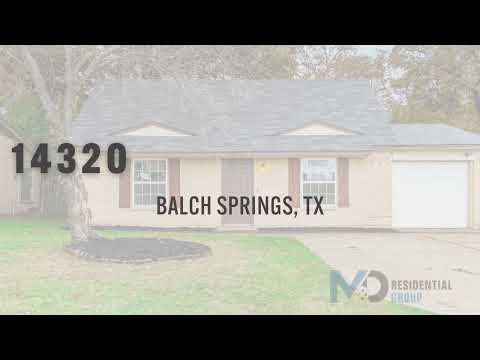 14320 Spring Oaks Drive, Balch Springs, TX home video tour