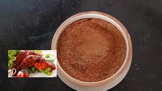 Simple and quick tandoori masala powder recipe that you can make at home and store