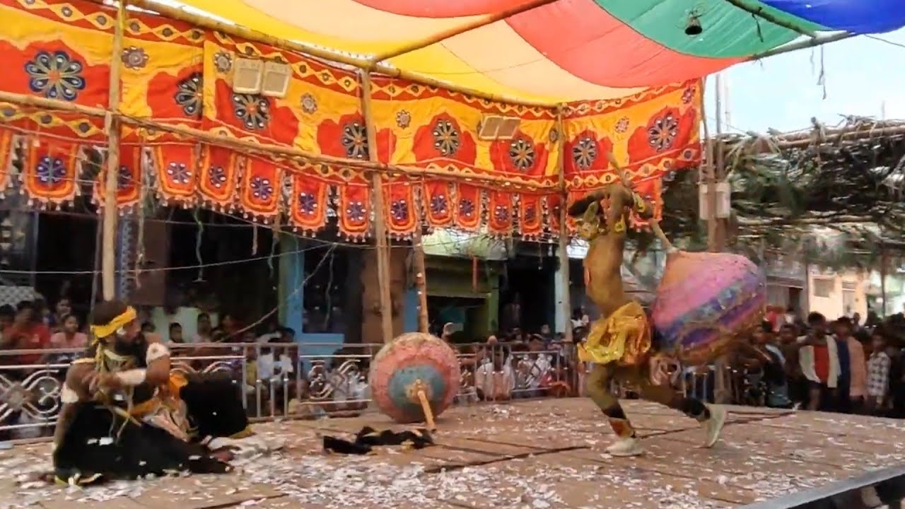 ଭୟଙ୍କର ମାଡ଼ new Abhimanyu  Ganjam famous Mahabharat aska ଜୟପୁର ମହାଭାରତ