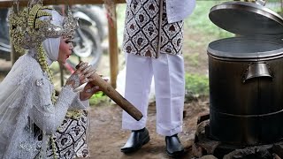 Wow! 4 Jam Perjalanan Momen Jajap Pengantin Penuh Perjuangan. Pernikahan Viral Di Kampung Jawa Barat