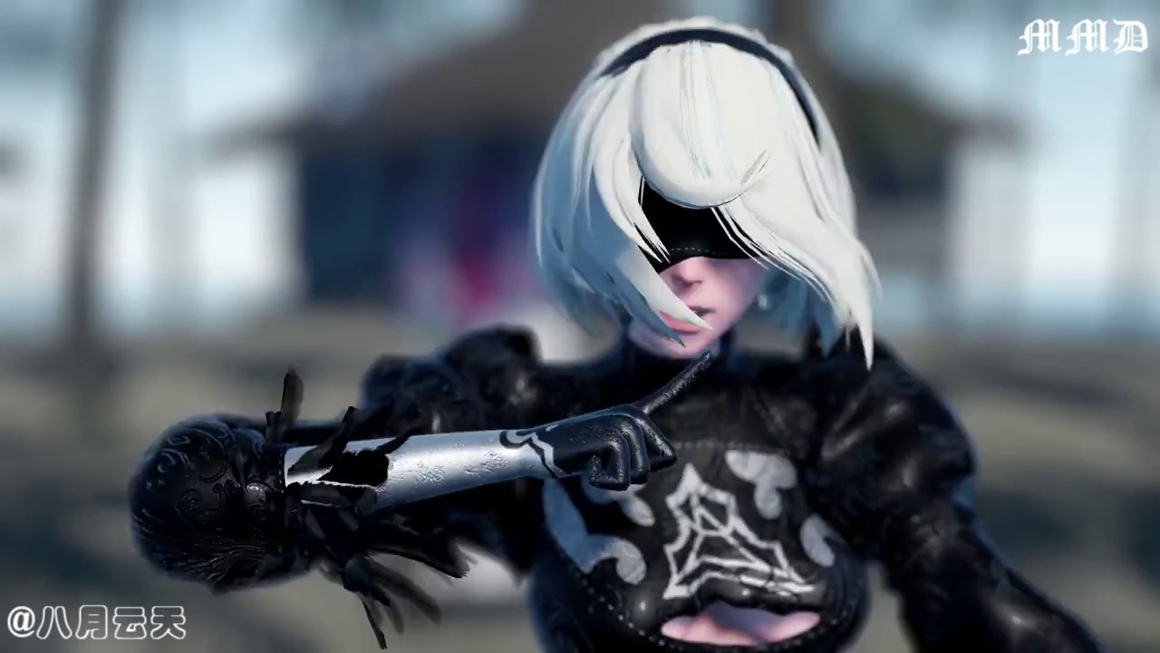 【MMD】No.62 NieR: Automata 2B [A]ddiction  1080P60FPS
