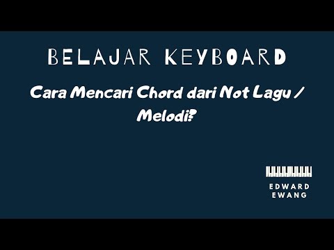 Video: Cara Merekam Akor Dengan Not