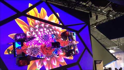EPSON video mapping on ISE 2017