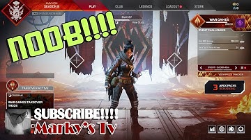 Noob...First time playing APEX Legends