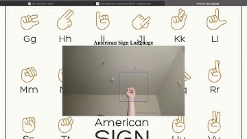 American Sign Language Recognition Demo Video