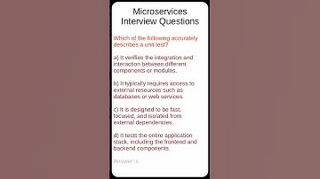 #14 Microservices Interview Questions #microservices #interviewquestions #testing #shorts