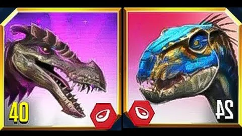 CHROMASPINUS VS INDORAPTOR GEN 2 - Jurassic World The Game (EP-810)